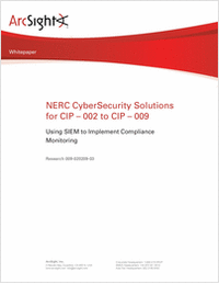 NERC CyberSecurity Solutions for CIP 002 - CIP 009