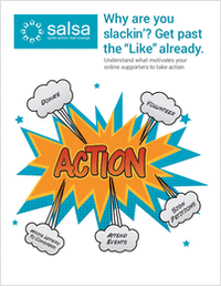 Motivate your online supporters to take action