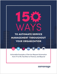 150 Ways to Automate Service Management Throughout Your Organization
