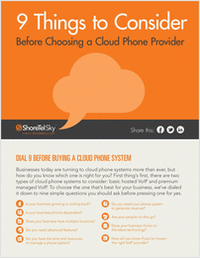 9 Things to Consider Before Choosing a Cloud Phone Provider