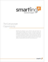 The Language Opportunity: Reach More Global Customers