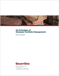 Six Principles of Strategic Portfolio Management