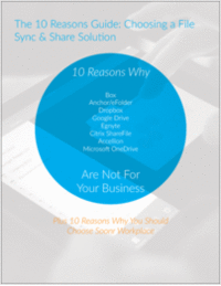 The 10 Reasons Guide: Choosing a File Sync and Share Solution