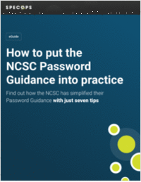 Putting the NCSC Password Guidance into practice