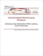 Voice Enabled Warehousing Solutions