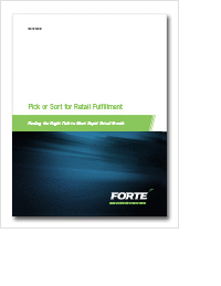 Pick or Sort for Retail Fulfillment