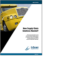 New Supply Chain Solutions Needed?