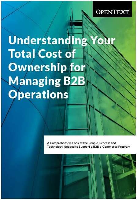 Understanding Your Total Cost of Ownership for Managing B2B Operations