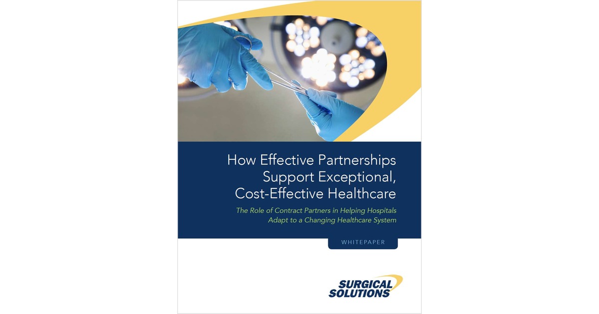 How Effective Partnerships Support Exceptional, Cost-Effective Healthcare