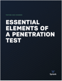Essential Elements of a Penetration Test