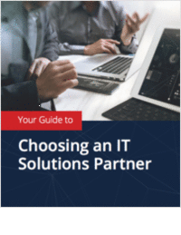 YOUR GUIDE TO CHOOSING AN IT SOLUTIONS PARTNER