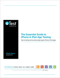 The Essential Guide to iPhone & iPad App Testing