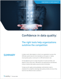 Confidence in Salesforce Data Quality