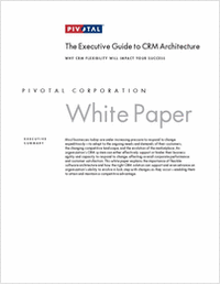 The Executive Guide to CRM Architecture