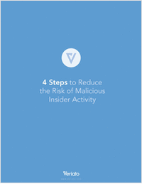 4 Steps to Reduce the Risk of Malicious Insider Activity