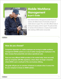 Buyers Guide: Mobile Workforce Management Solutions
