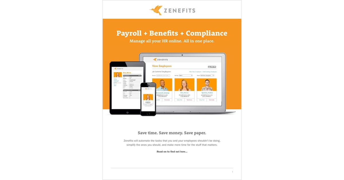 Do you want to manage employee health plans, payroll, PTO, 401k, and benefits, all in one place, without changing your current plans or systems?