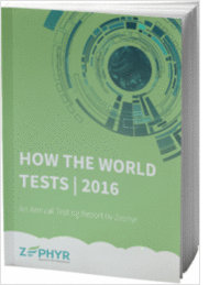 Annual Testing Report: How the World Tests