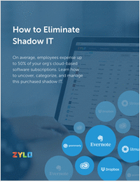 How to Eliminate Shadow IT
