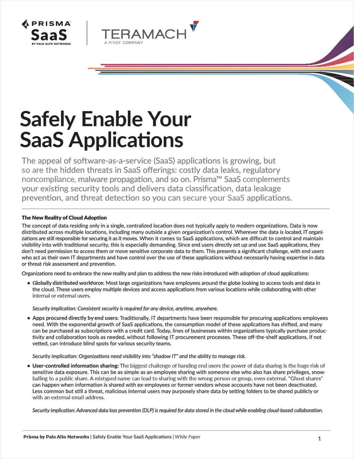 Safely Enable Your SaaS Applications