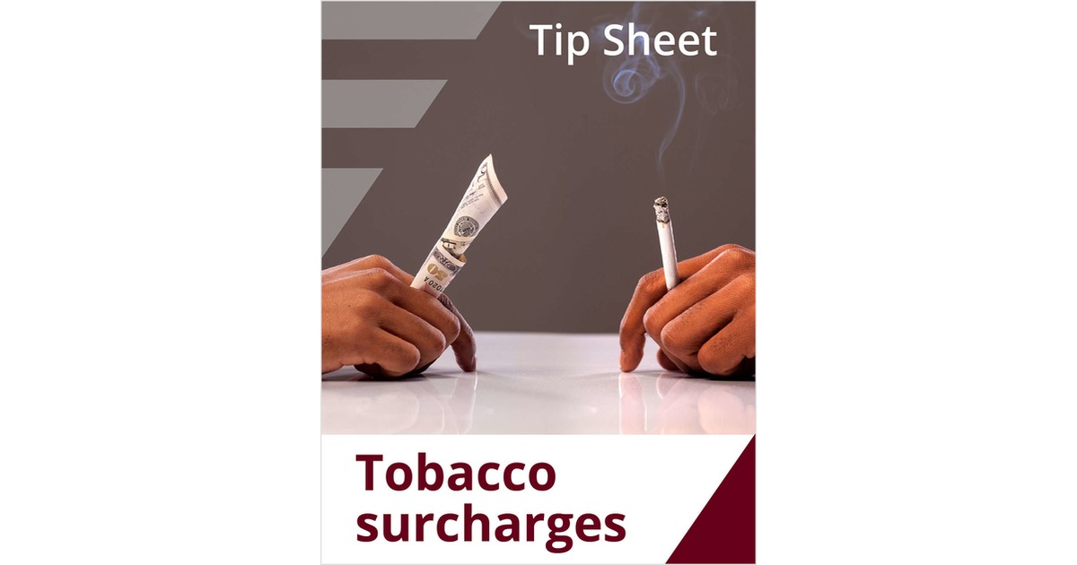 How to Implement an Effective Tobacco Surcharge
