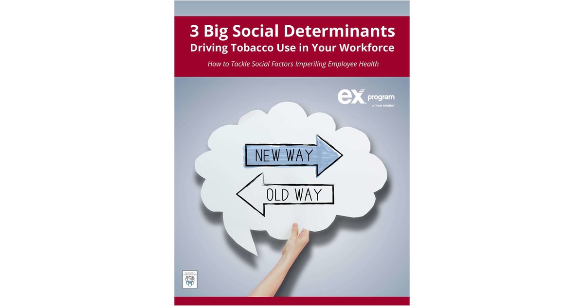 3 Big Social Determinants Driving Tobacco Use in Your Workforce