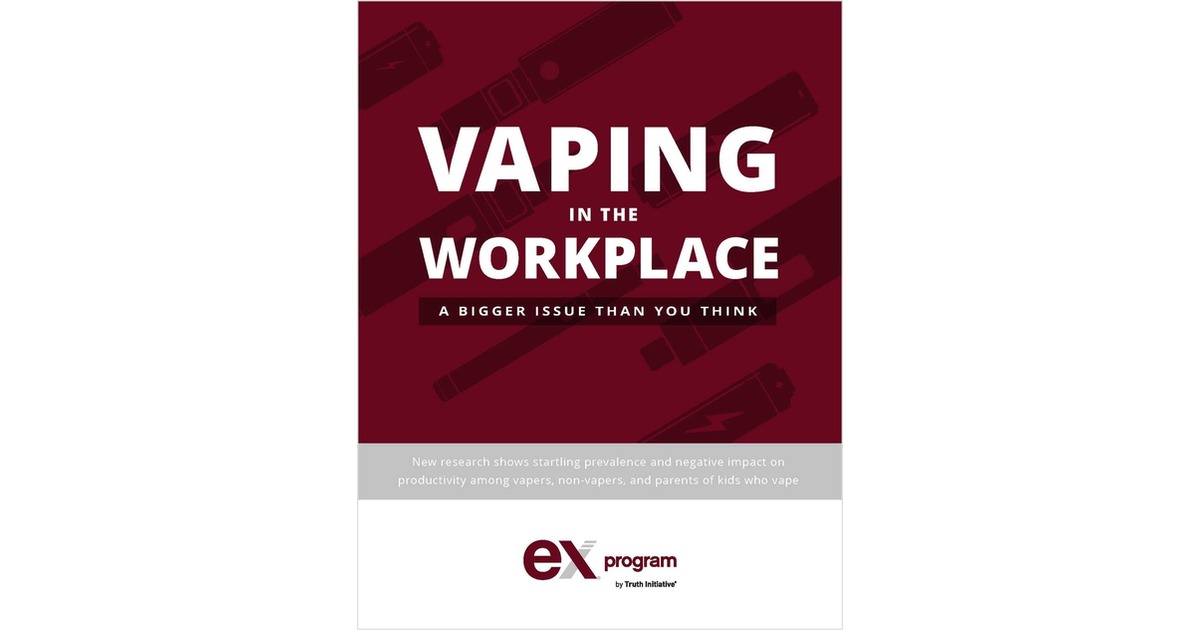 Vaping in the Workplace: A Bigger Issue than You Think