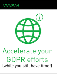 Accelerate your GDPR efforts (while you still have time!)