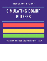 DDMRP Simulations with Live Data Show Dramatic Improvements in Inventory Position and Service Levels.