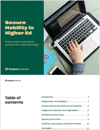 Secure Mobility in Higher Ed