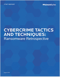 Cybercrime Tactics and Techniques: Ransomware Retrospective