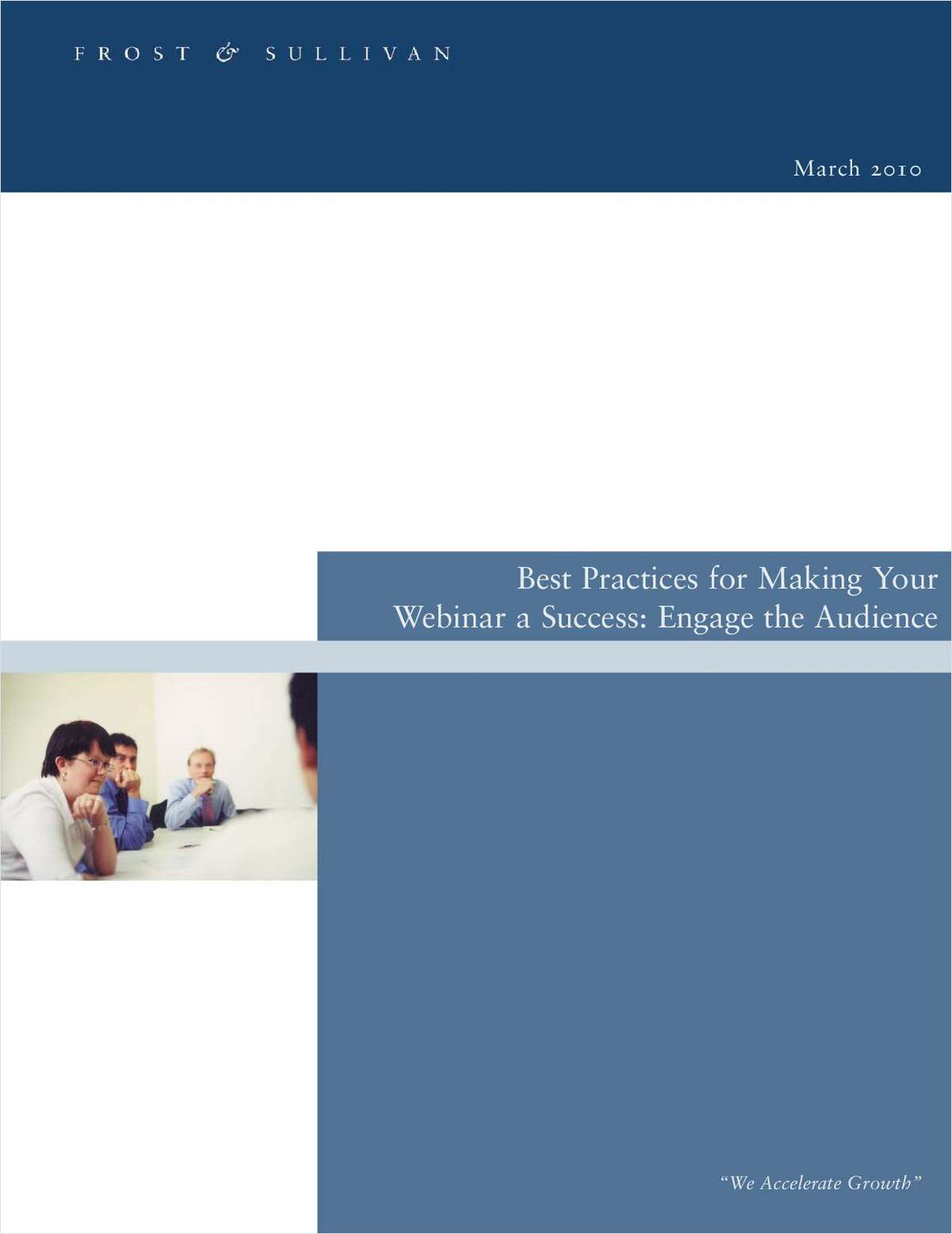 Best Practices for Making Your Webinar a Success - Engage the Audience