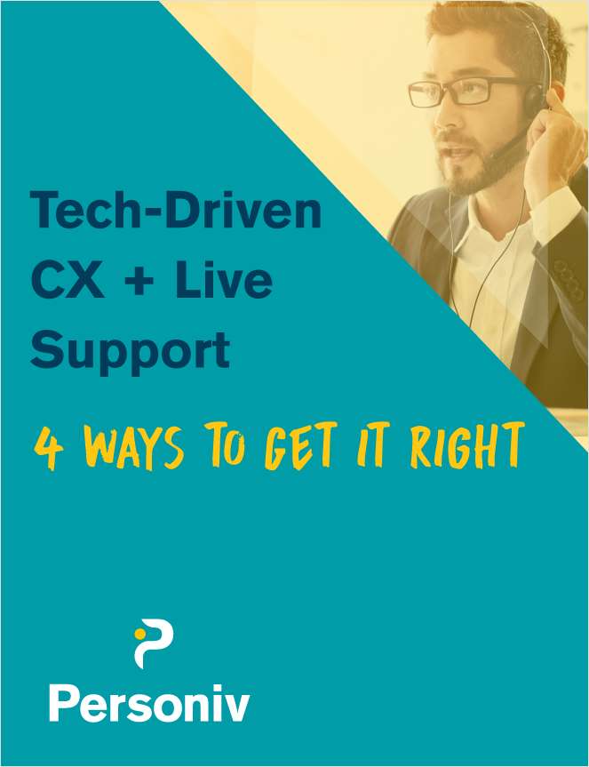 Tech-Driven CX + Live Support
