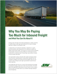 The Ultimate Solution to Curbing Excess Costs on Inbound Shipping
