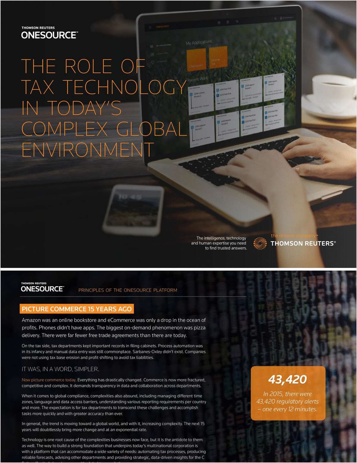 The Role of Tax Technology in Today's Complex Global Environment