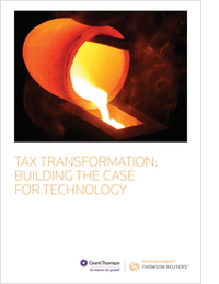 Tax Transformation: Building the Case for Technology