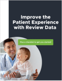 Improve the Patient Experience with Review Data