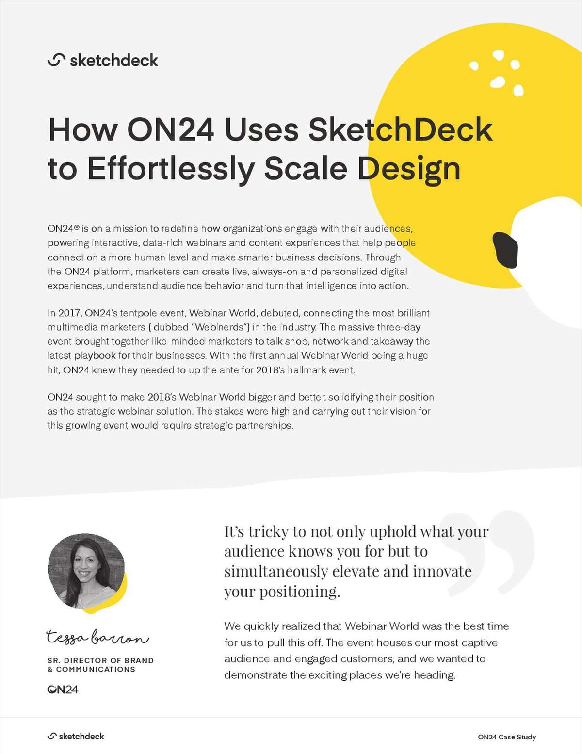 How ON24 Uses SketchDeck to Effortlessly Scale Design