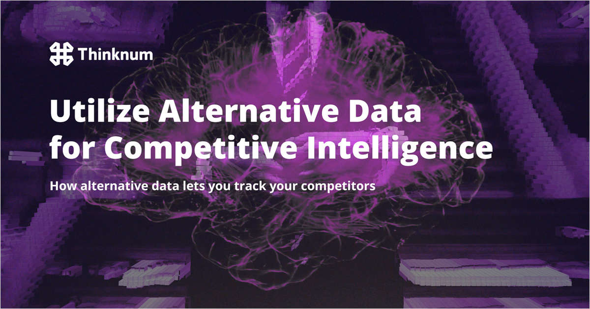Alternative Data for Competitive Intelligence