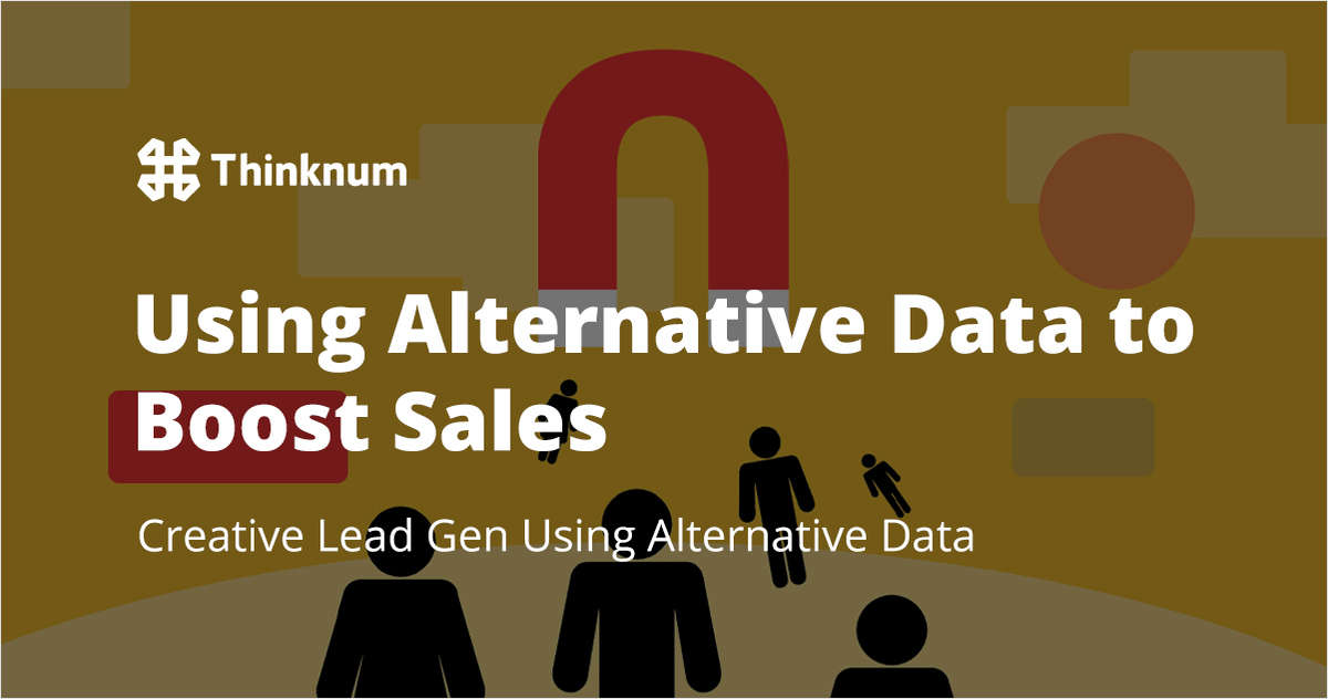 Using Alternative Data to Boost Sales