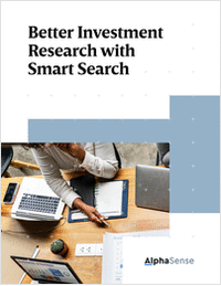 Better Investment Research with Smart Search