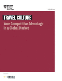 Harvard Business Review : Travel Culture: Your Competitive Advantage