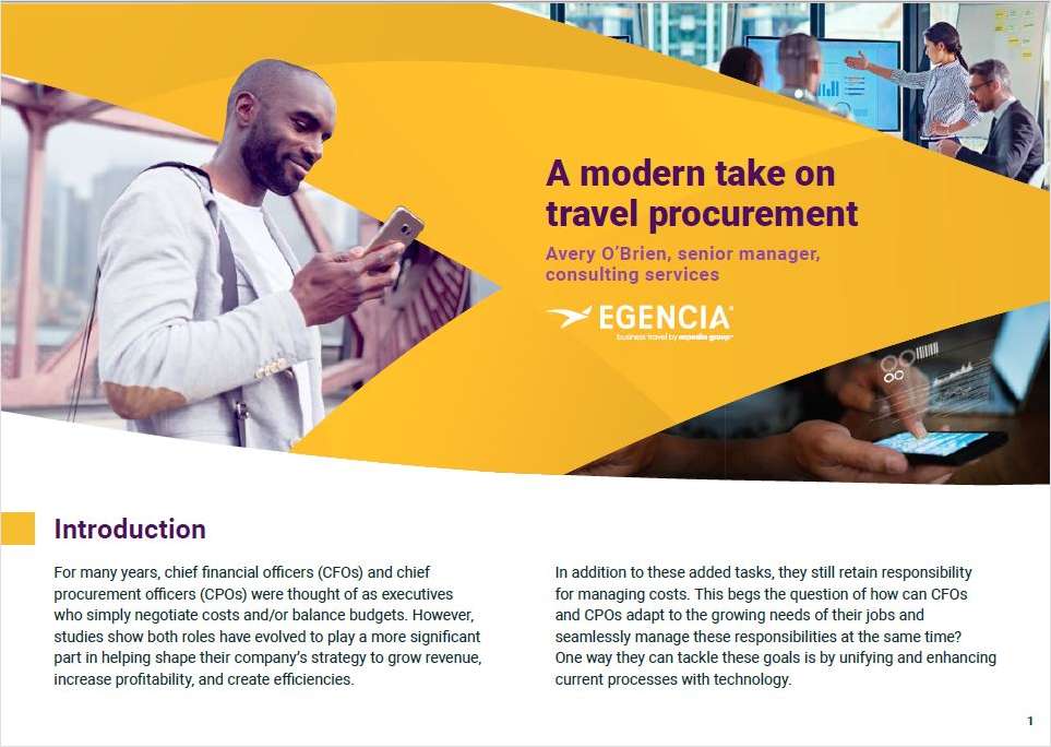 Welcome to the Future, a Modern Take on Travel Procurement