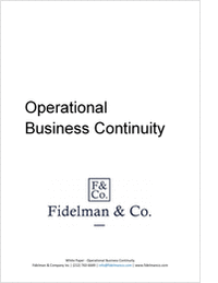 Operational Business Continuity