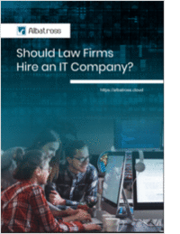 Should Law Firms Hire an IT Company?
