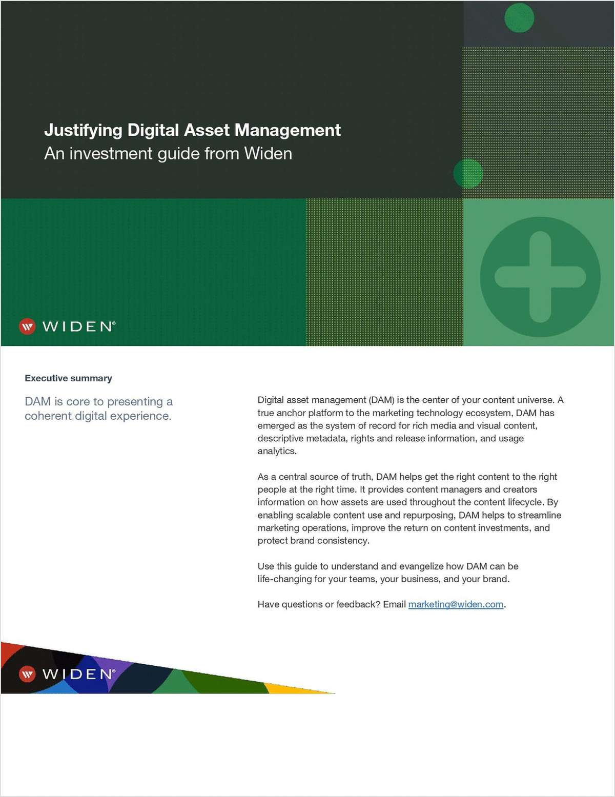 Justifying Digital Asset Management