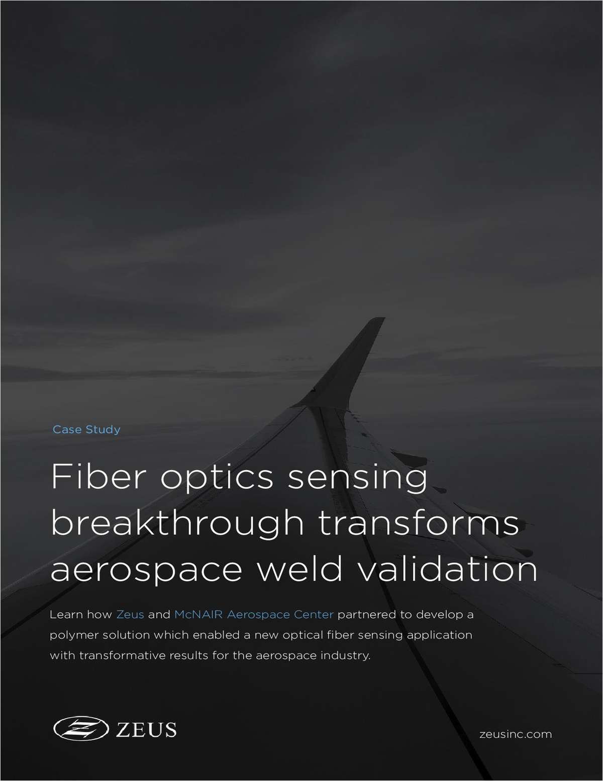 Case study: Fiber optics sensing breakthrough transforms aerospace weld validation