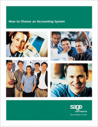 Choosing an Accounting System