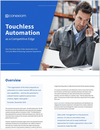 Touchless Automation as a Competitive Edge