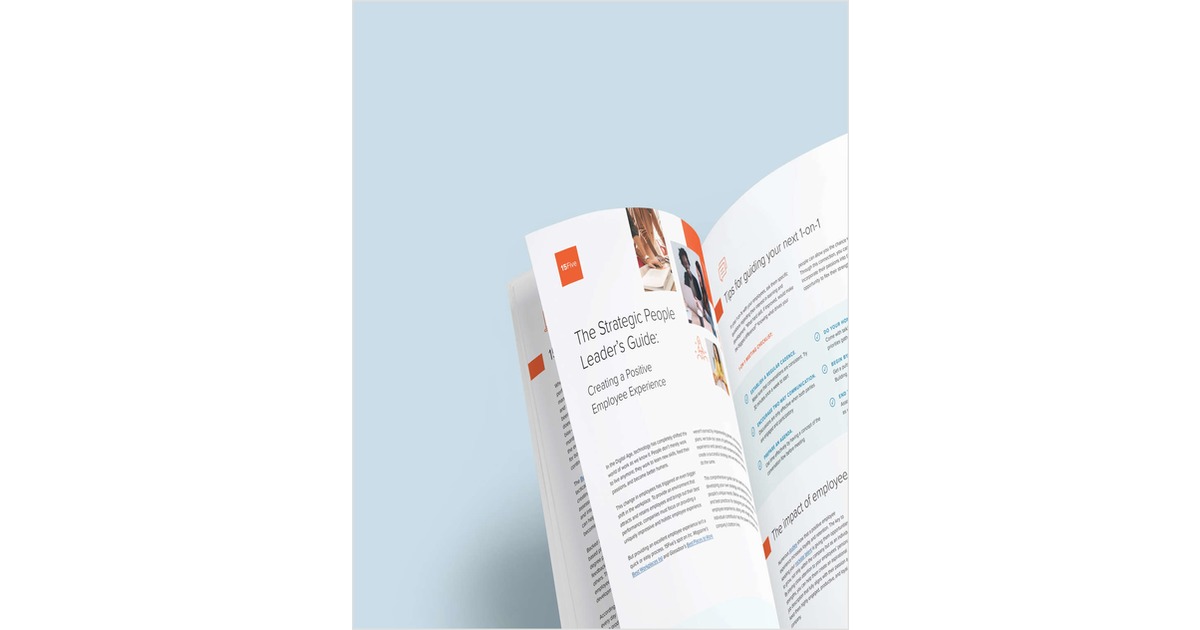 The Strategic People Leader's Guide: Creating a Positive Employee Experience